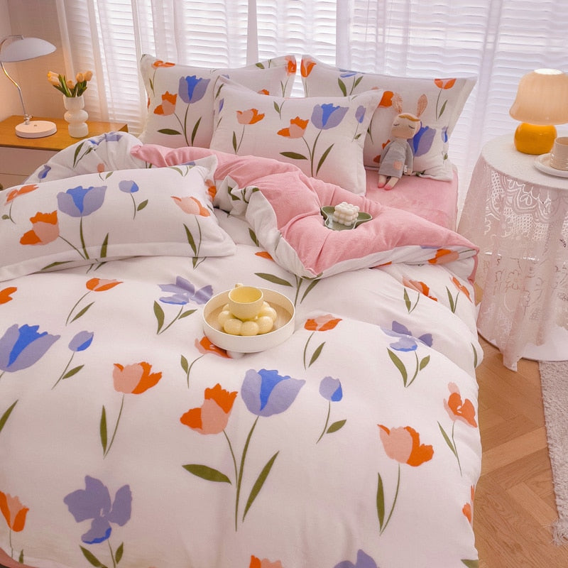 Flannel Duvet Cover Sets