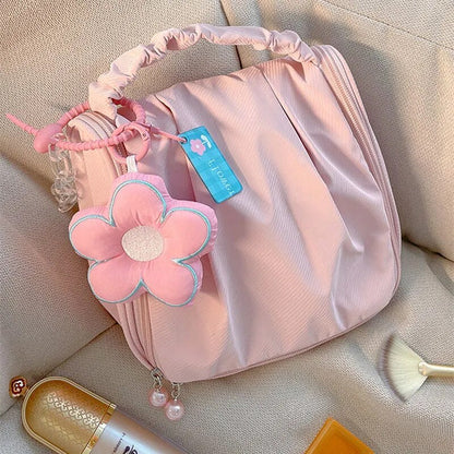 Flower Pendant Makeup Bag