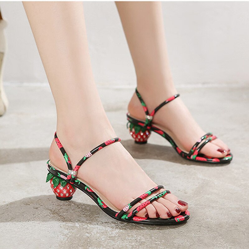 Strawberry Sandals