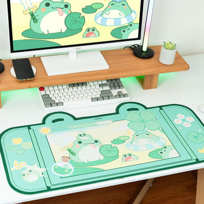 Lily Pad Frog Schreibtischunterlage