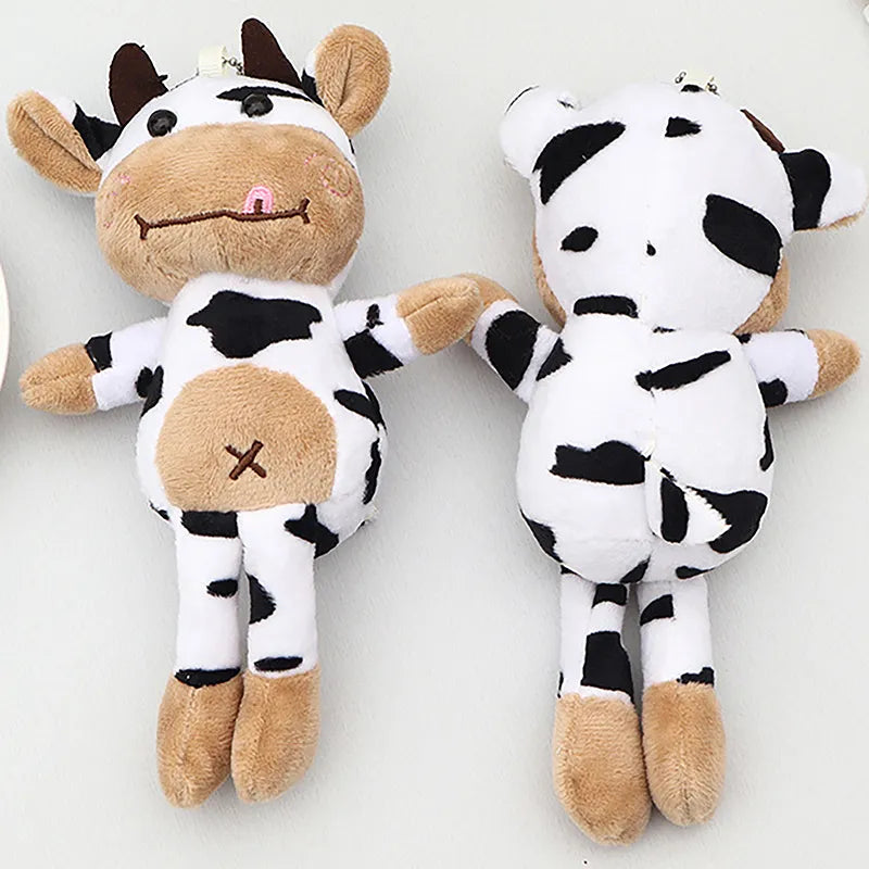 Cow Plush Pendant Keychain