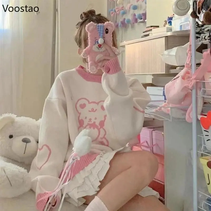 Strawberry Bear Sweater