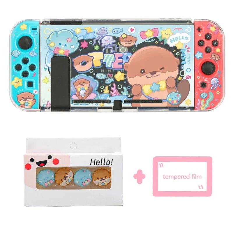 Kawaii Otter Nintendo Switch Case