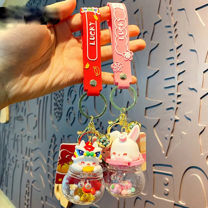 Lucky Rabbit Keychains