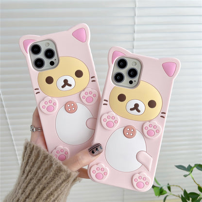 Bear Cat iPhone Case