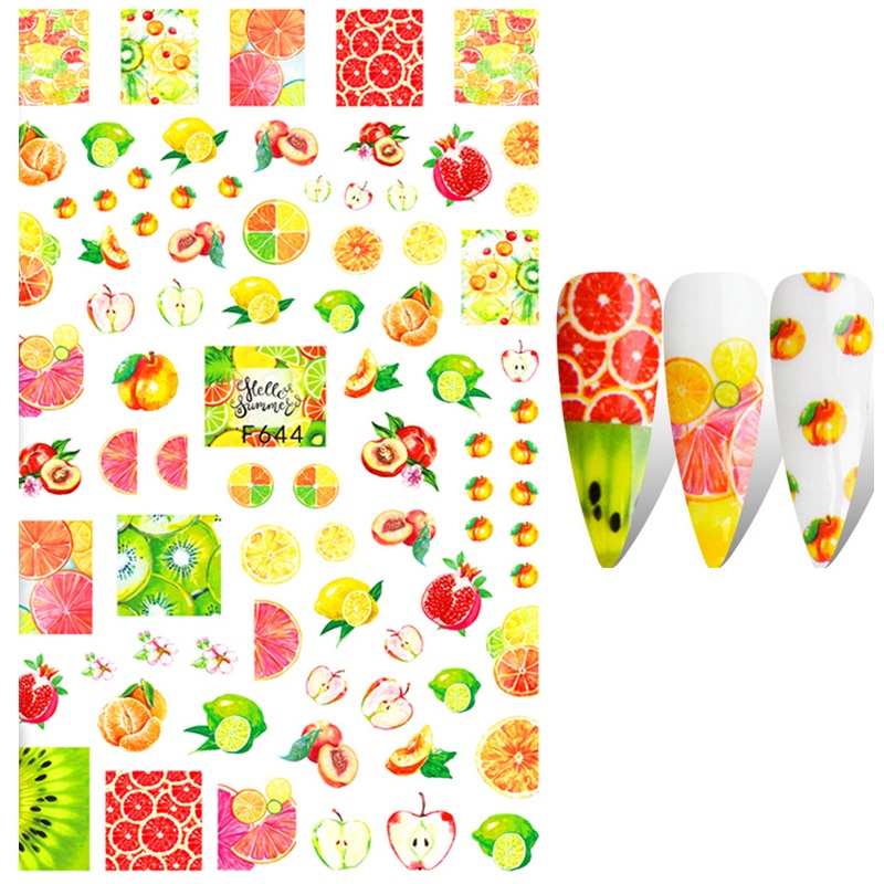 Nail Art Fruit Decals