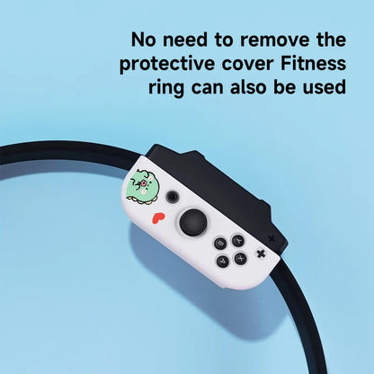 Kawaii Green Dinosaur Nintendo Switch Cover