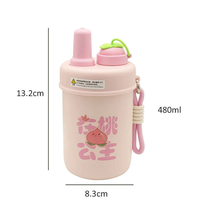 Kawaii Fruit Thermos Bottles