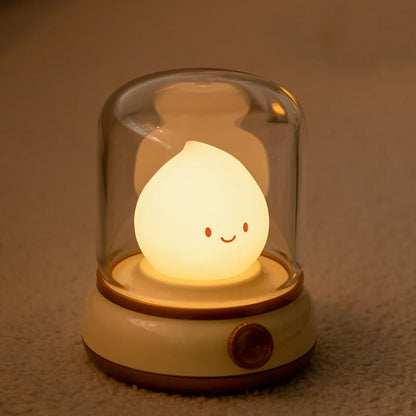 Kawaii Flame Lantern Night Light