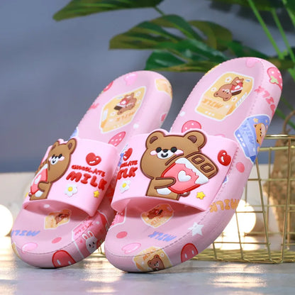 Chocolate Milk Bear Sandals