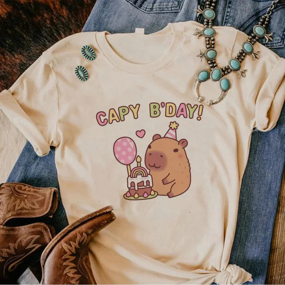 Kawaii Capybara T-Shirts