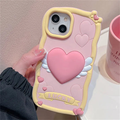 Heart Wings iPhone Case