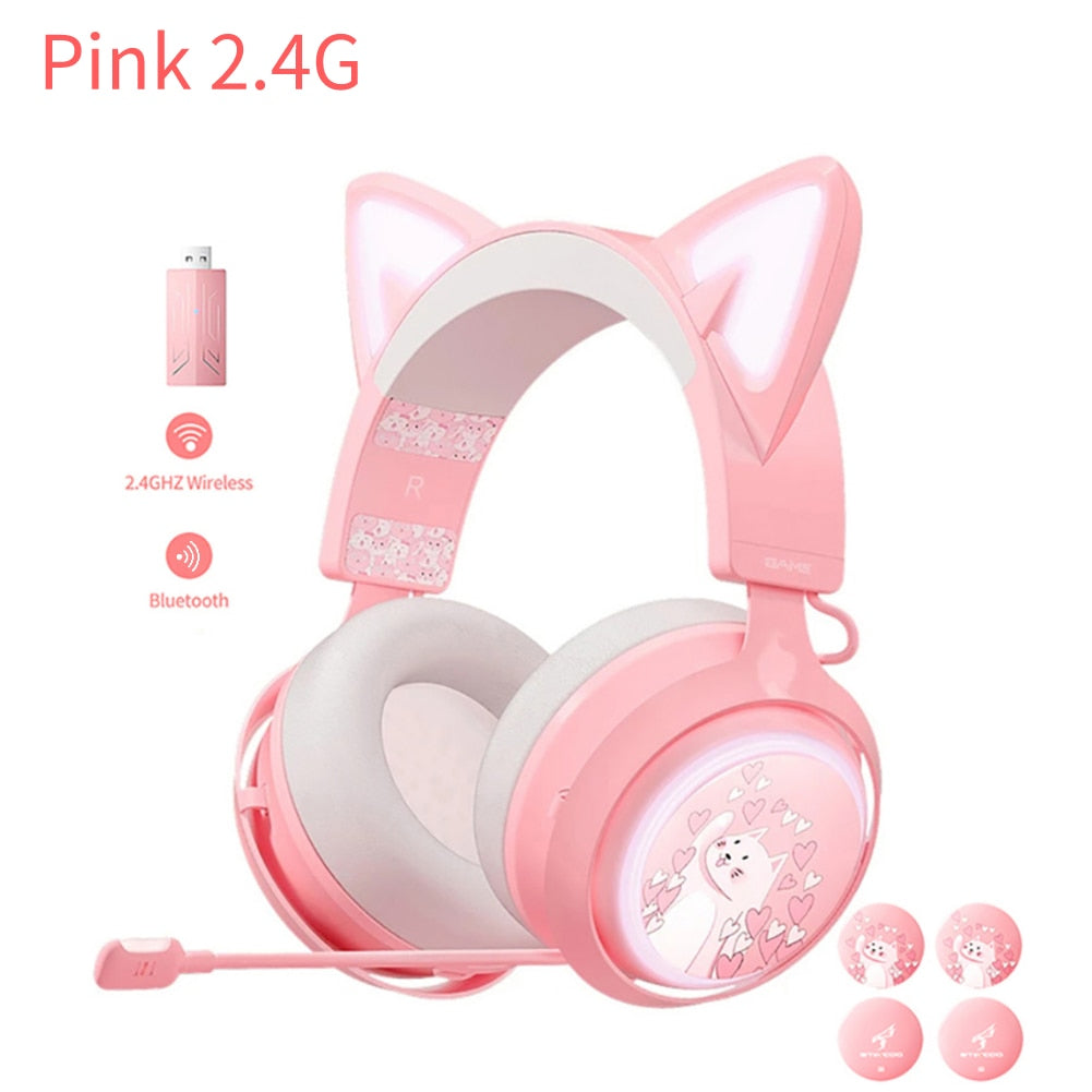 Luminous Cat Ears Headphones