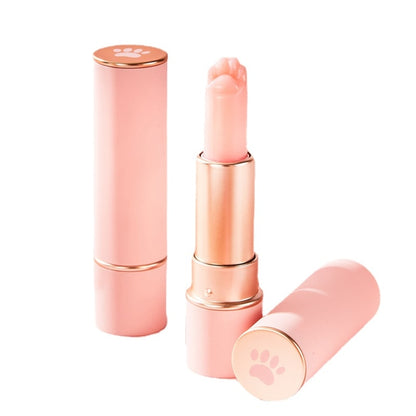 Pink Cat Paw Lip Balm