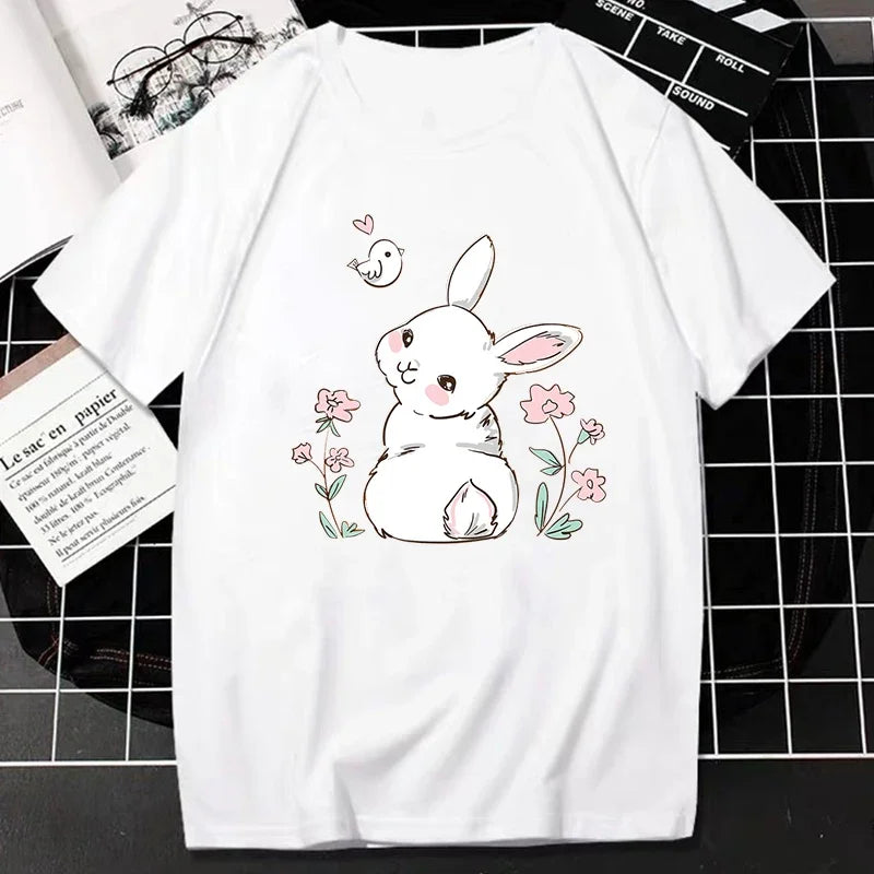 Cute Spring Bunny T Shirt