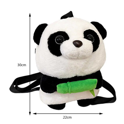 Small Plush Panda Backpack