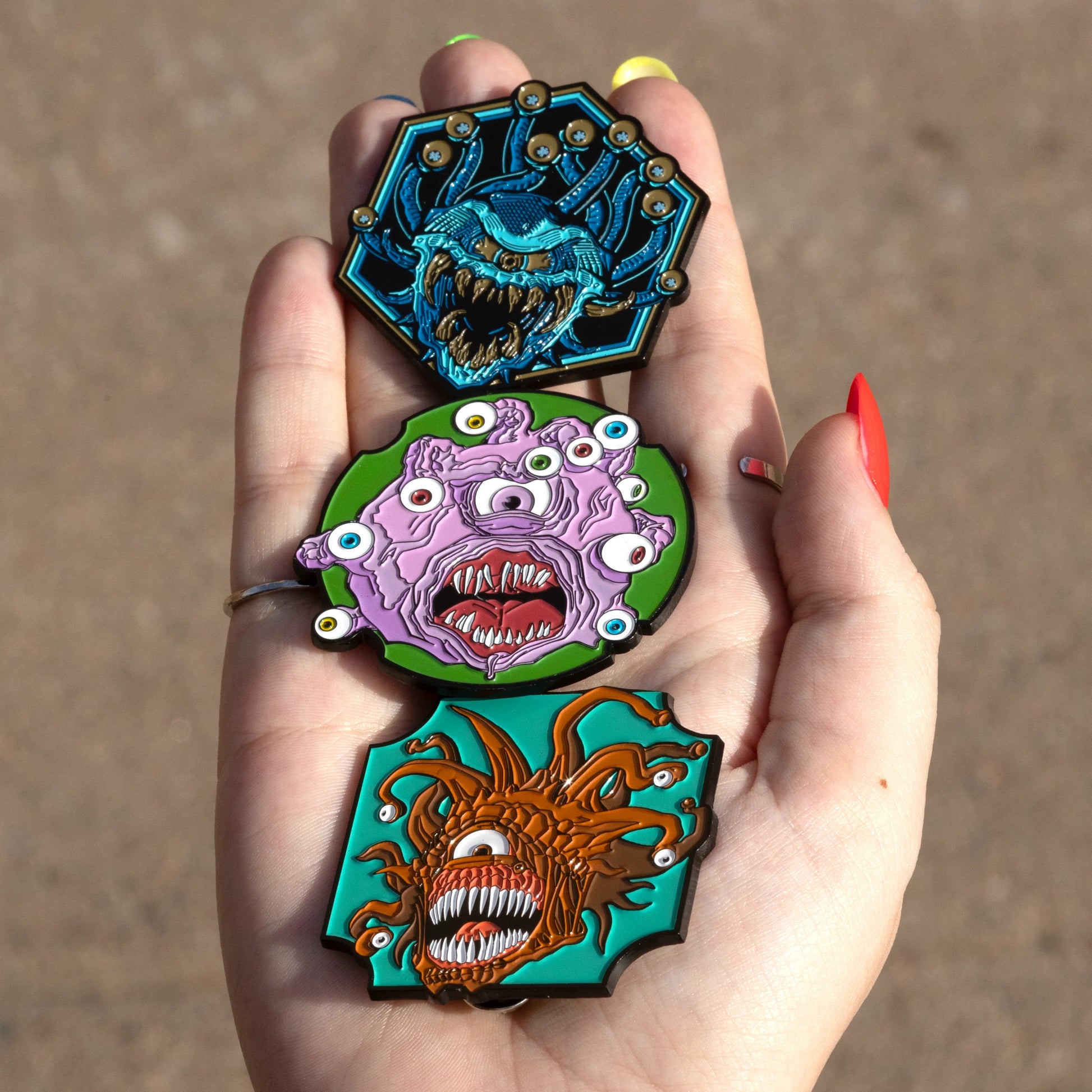 D&D: Monster Mystery Pins - Then and Now Pack - Super Anime Store
