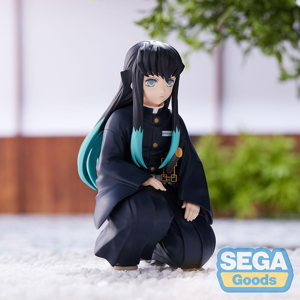 SEGA: Demon Slayer: Kimetsu no Yaiba - Muichiro Tokito (Hashira Meeting) PM Perching Figure