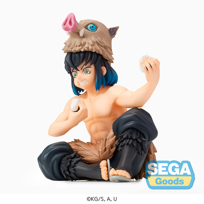 SEGA: Demon Slayer: Kimetsu no Yaiba - Inosuke Hashibira Perching Premium Figure