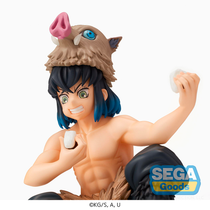 SEGA: Demon Slayer: Kimetsu no Yaiba - Inosuke Hashibira Perching Premium Figure