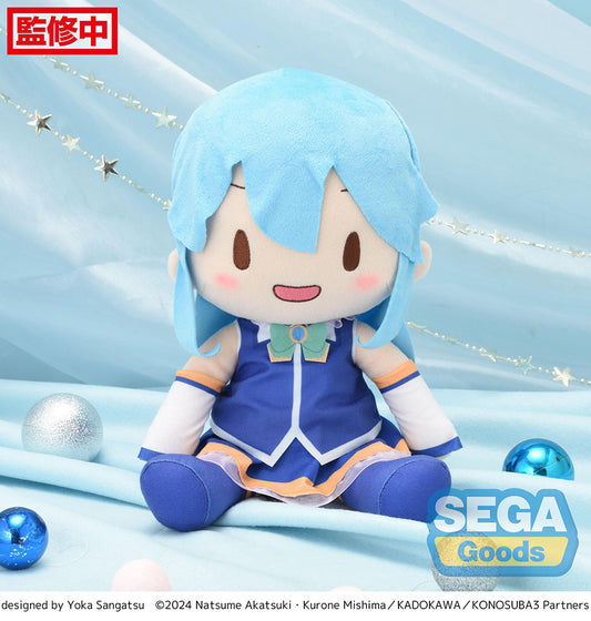Fuwapetit "KONOSUBA -God's blessing on this wonderful world! 3" L Plush "Aqua"