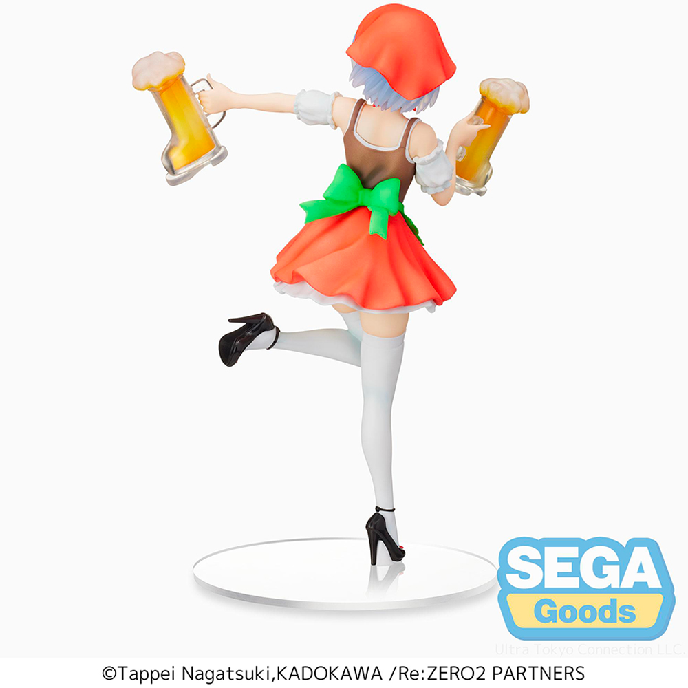 SEGA: Re:Zero Starting Life in Another World - Rem (Oktoberfest Ver.) SPM Figure