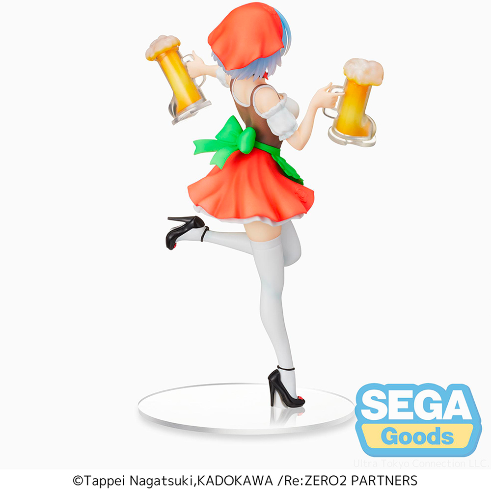 SEGA: Re:Zero Starting Life in Another World - Rem (Oktoberfest Ver.) SPM Figure