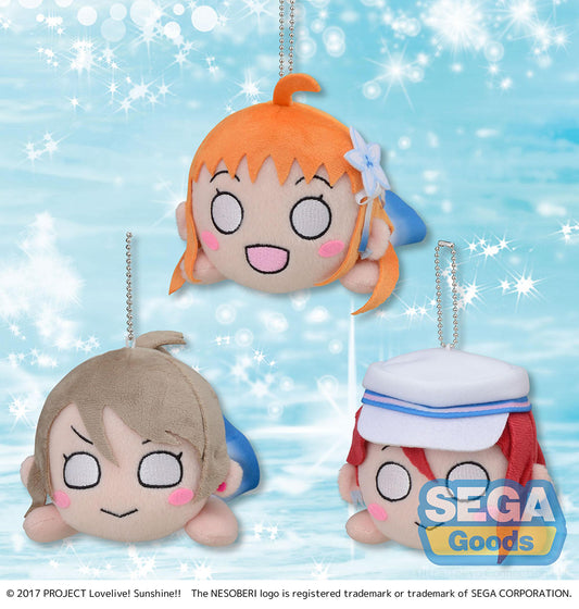 Love Live! Sunshine!! NESOBERI (Lay-Down) MP Plush Second Grade - smile smile ship Start! (All 3)