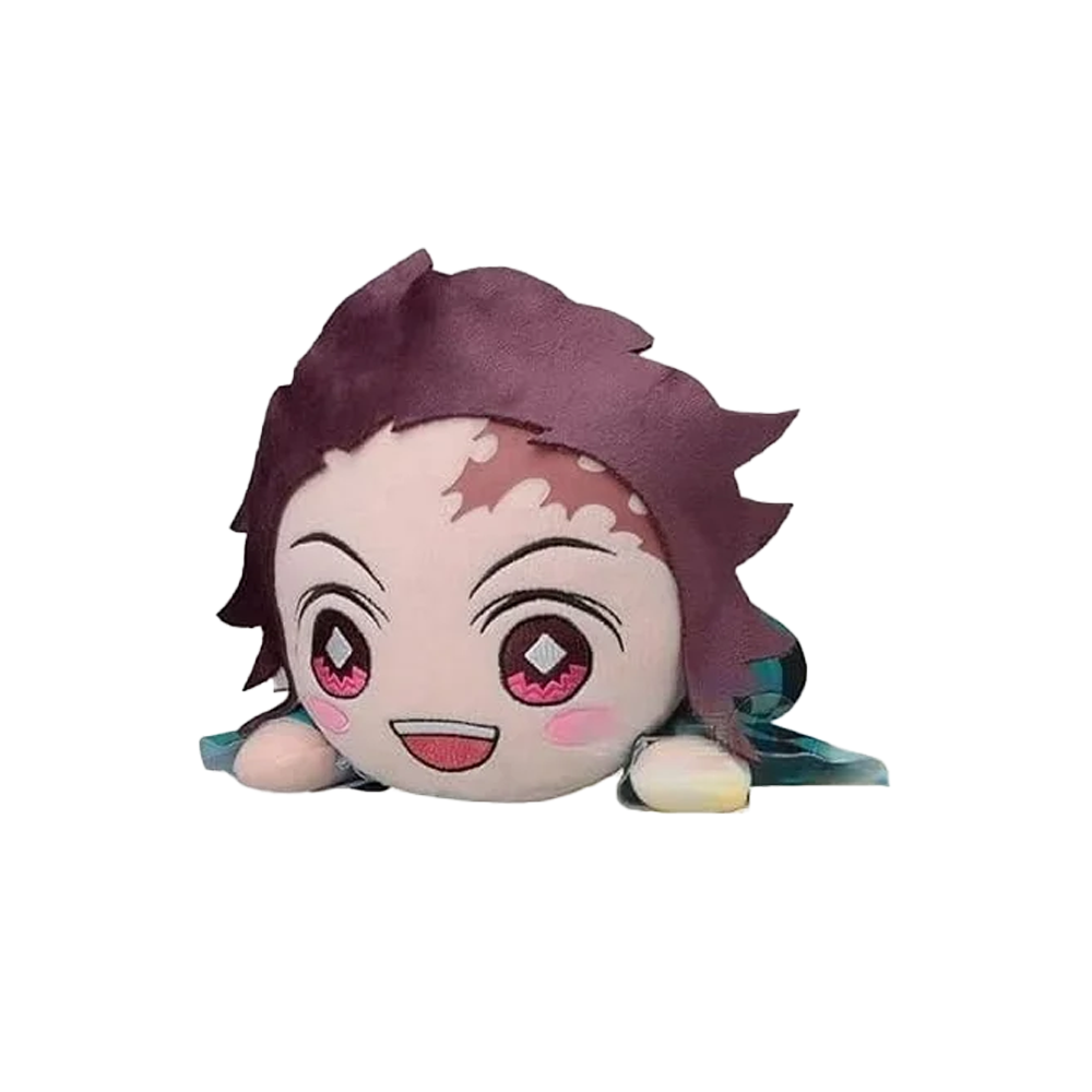 SEGA: Nesoberi Lay-Down Plush: Demon Slayer: Kimetsu no Yaiba - Tanjiro Kamado (Smiling) SP Plush