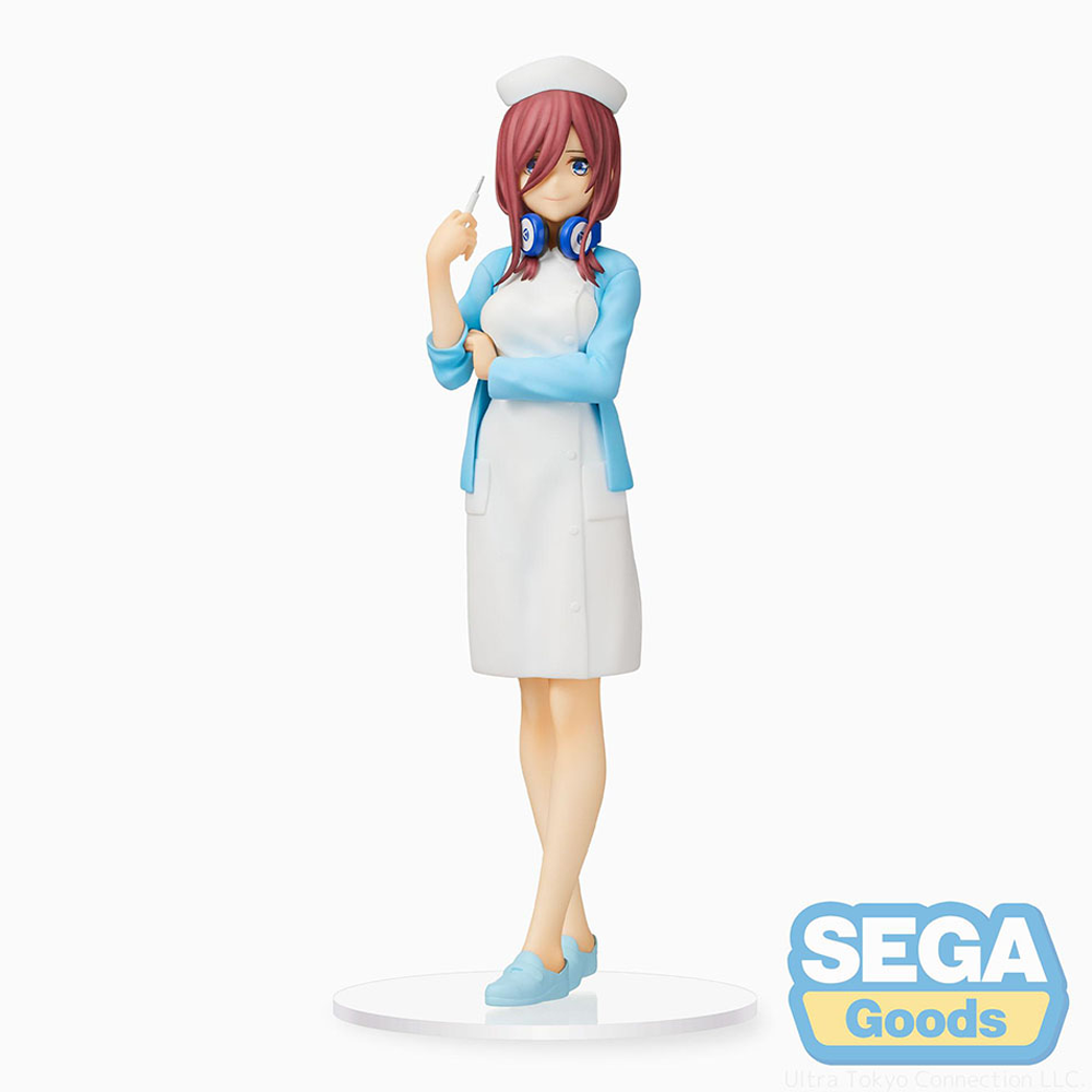 SEGA: The Quintessential Quintuplets 2 - Miku Nakano (Nurse Ver.) SPM Figure