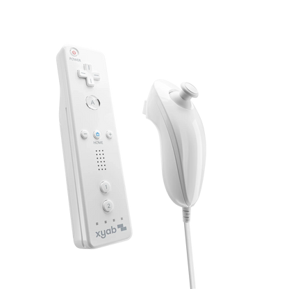 White Wireless Controller Bundle Compatible with Nintendo Wii
