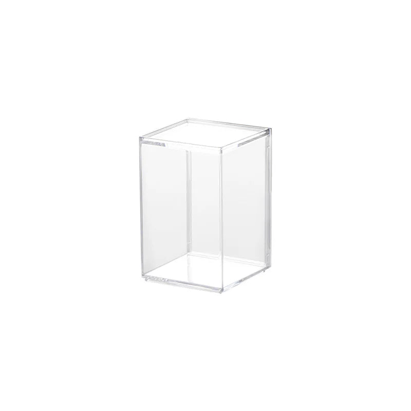 Transparent Individual Blind Box Display Case with Card Holder