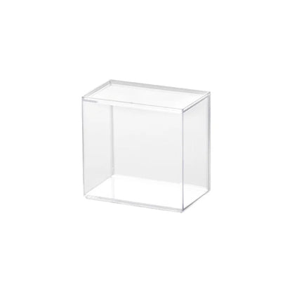 Transparent Individual Blind Box Display Case with Card Holder