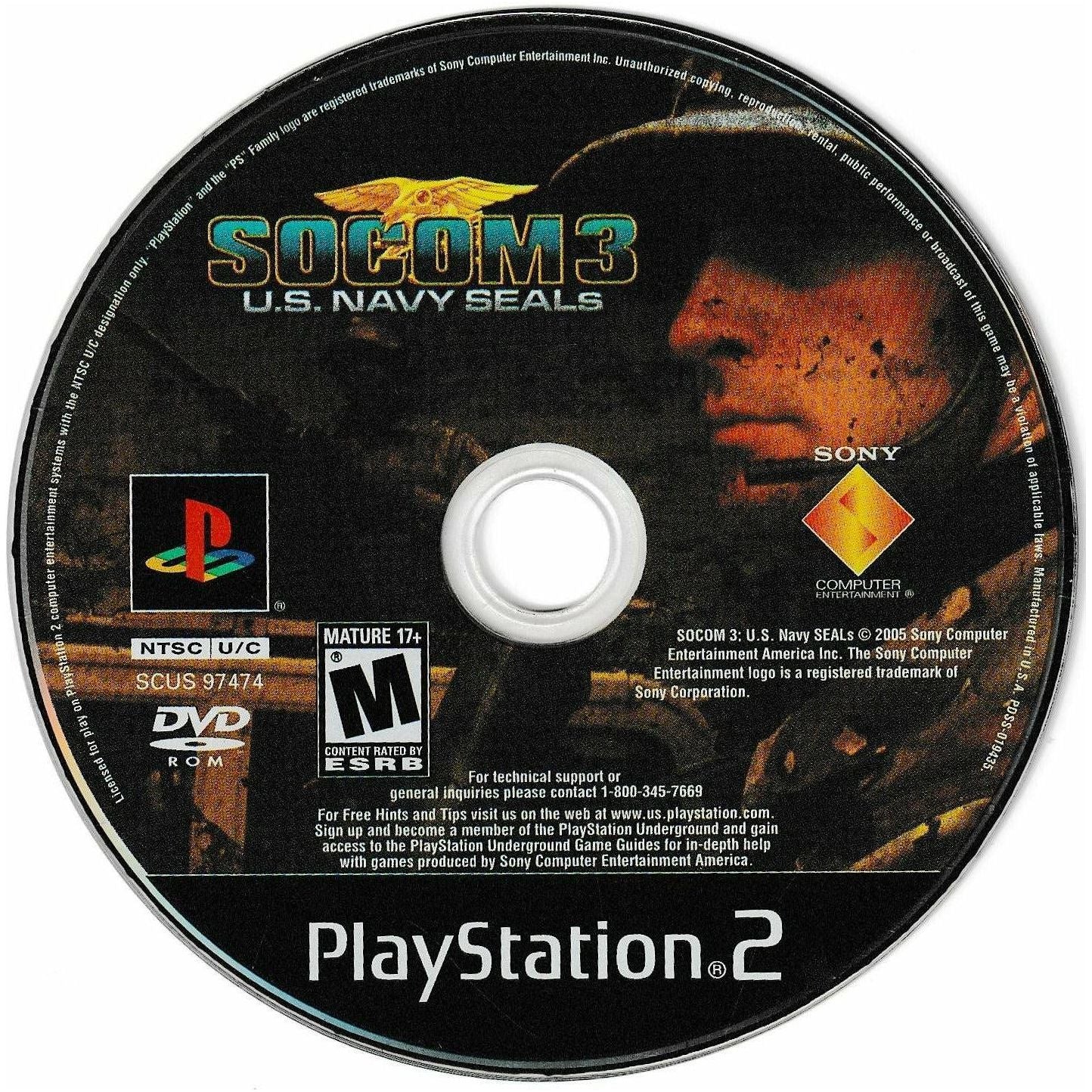 SOCOM III US Navy Seals - PlayStation 2