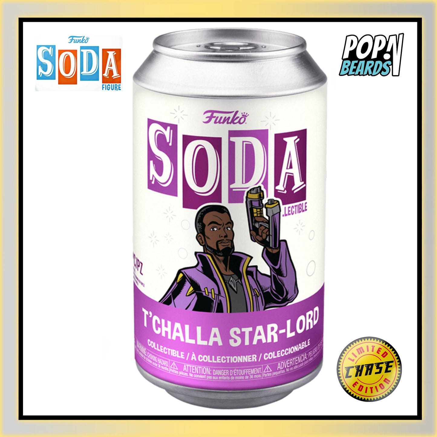 Vinyl Soda: Marvel (What If...?), T'Challa Star-Lord