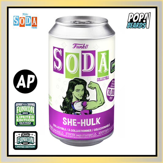 Vinyl Soda: Marvel (She-Hulk), She-Hulk (Artist Proof) Exclusive