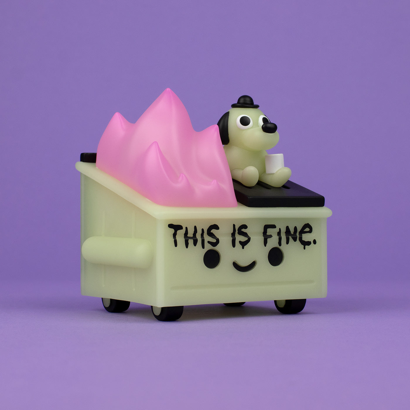 100% Soft: Dumpster Fire, This is Fine (GITD)