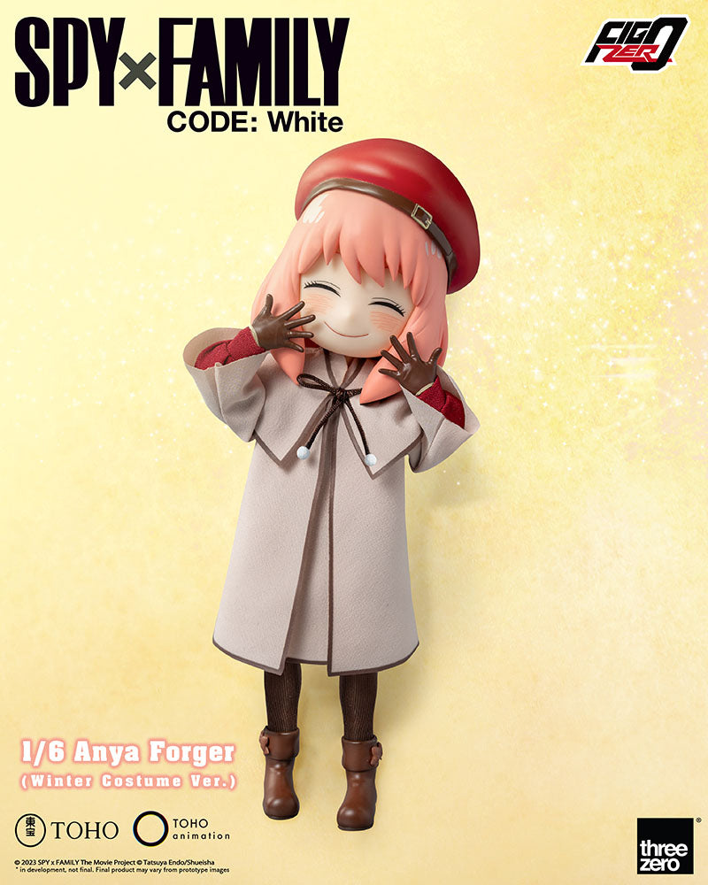 SPY×FAMILY CODE: White - FigZero 1/6 Anya Forger (Winter Costume Ver.) Figure