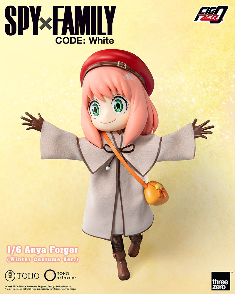 SPY×FAMILY CODE: White - FigZero 1/6 Anya Forger (Winter Costume Ver.) Figure