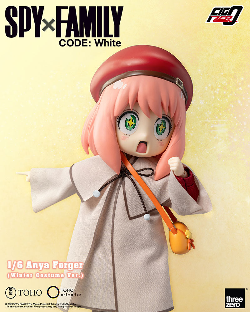 SPY×FAMILY CODE: White - FigZero 1/6 Anya Forger (Winter Costume Ver.) Figure
