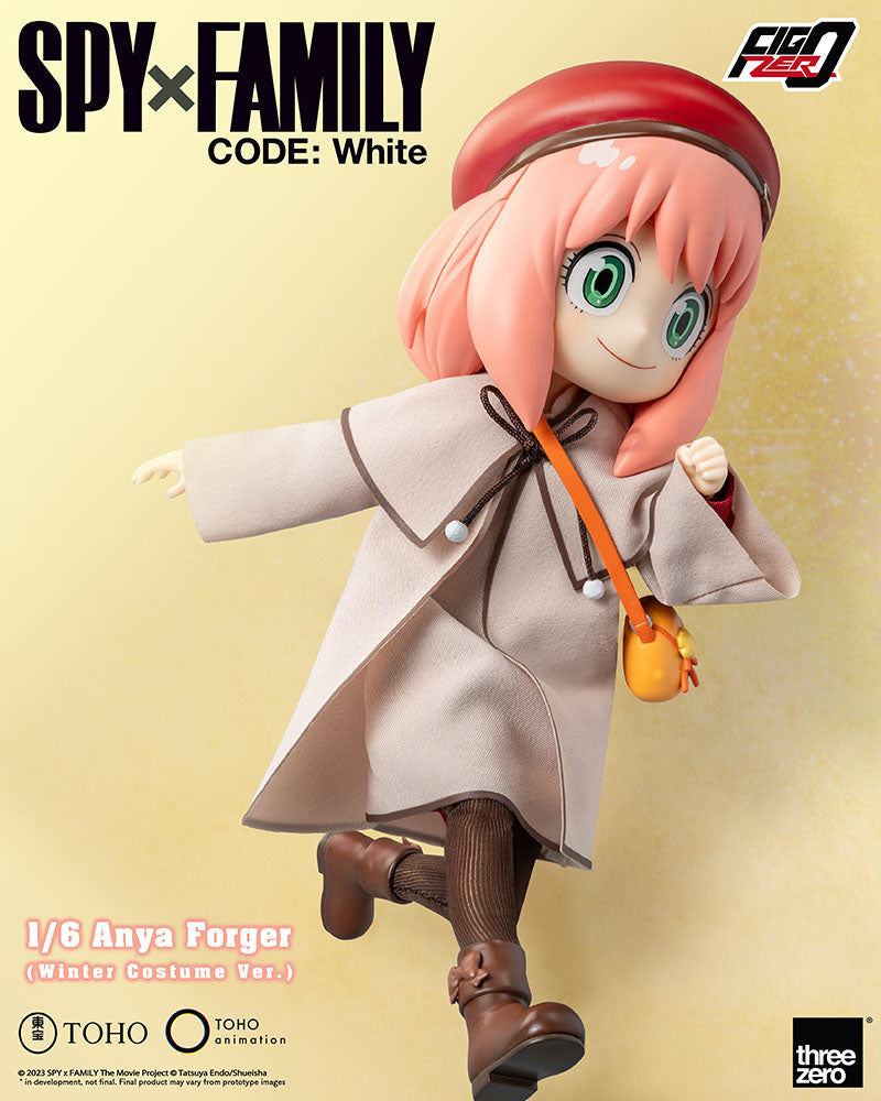 SPY×FAMILY CODE: White - FigZero 1/6 Anya Forger (Winter Costume Ver.) Figure
