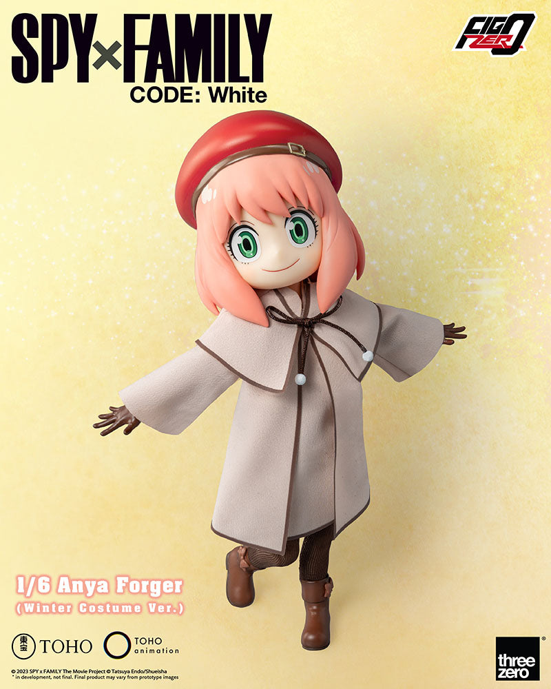 SPY×FAMILY CODE: White - FigZero 1/6 Anya Forger (Winter Costume Ver.) Figure