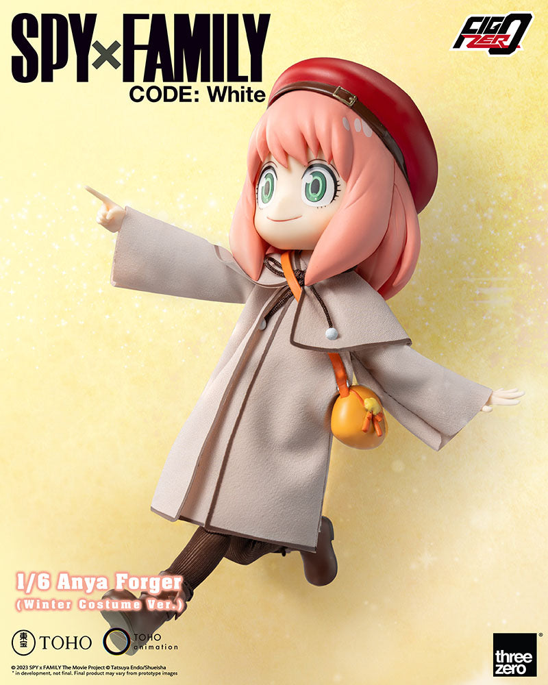 SPY×FAMILY CODE: White - FigZero 1/6 Anya Forger (Winter Costume Ver.) Figure