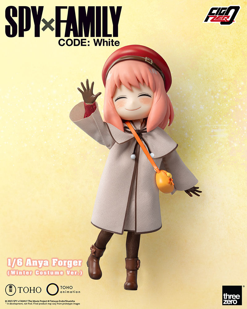 SPY×FAMILY CODE: White - FigZero 1/6 Anya Forger (Winter Costume Ver.) Figure