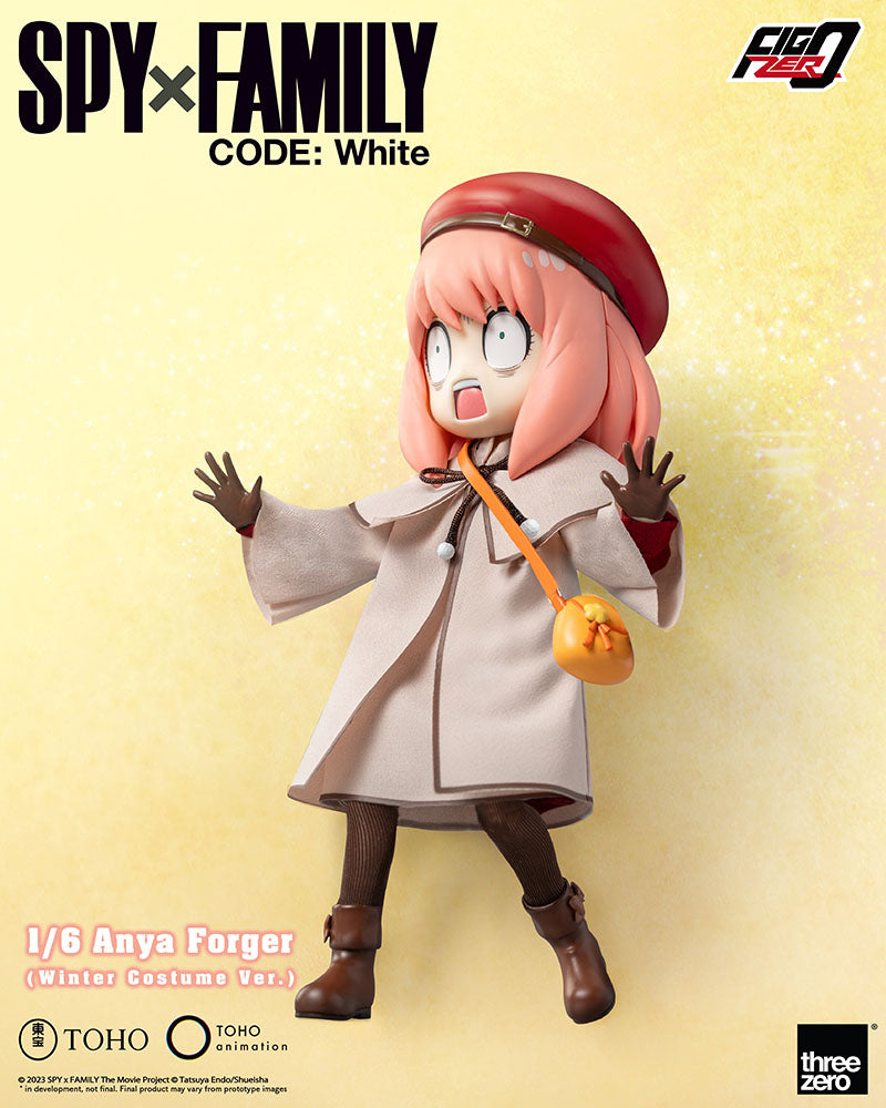 SPY×FAMILY CODE: White - FigZero 1/6 Anya Forger (Winter Costume Ver.) Figure