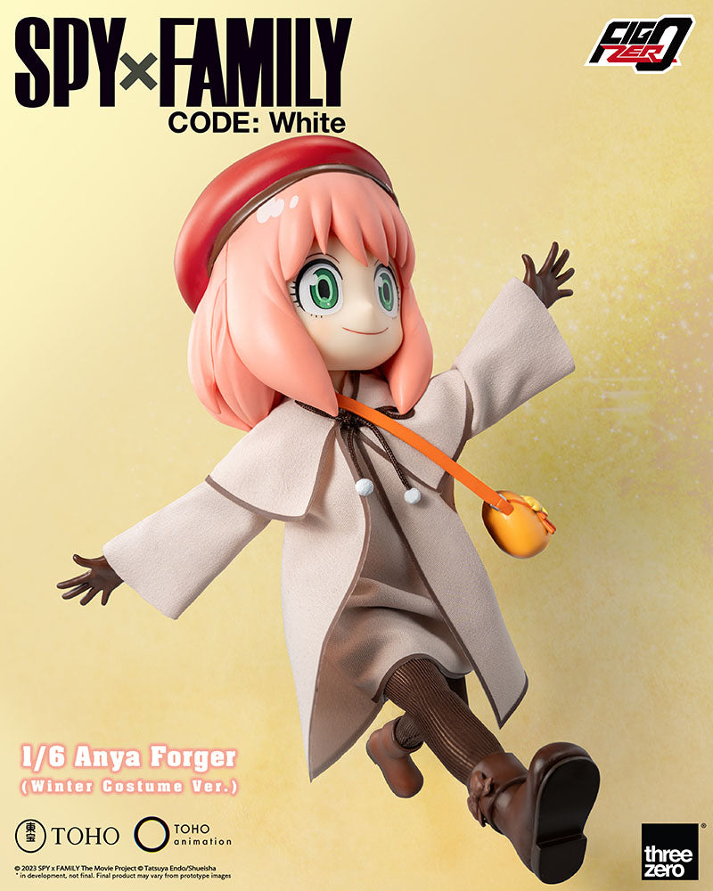 SPY×FAMILY CODE: White - FigZero 1/6 Anya Forger (Winter Costume Ver.) Figure