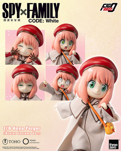 SPY×FAMILY CODE: White - FigZero 1/6 Anya Forger (Winter Costume Ver.) Figure