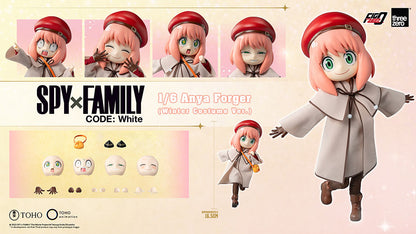 SPY×FAMILY CODE: White - FigZero 1/6 Anya Forger (Winter Costume Ver.) Figure
