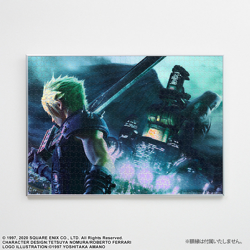 FINAL FANTASY VII REMAKE Premium Jigsaw Puzzle Cloud & Sephiroth Key Art - 1000 PIECE