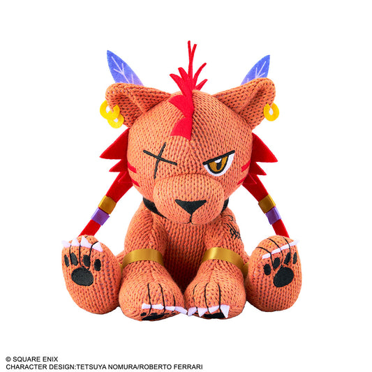 FINAL FANTASY VII REMAKE KNITTED PLUSH - RED XIII